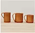 hand thrown terracotta bottom mug
